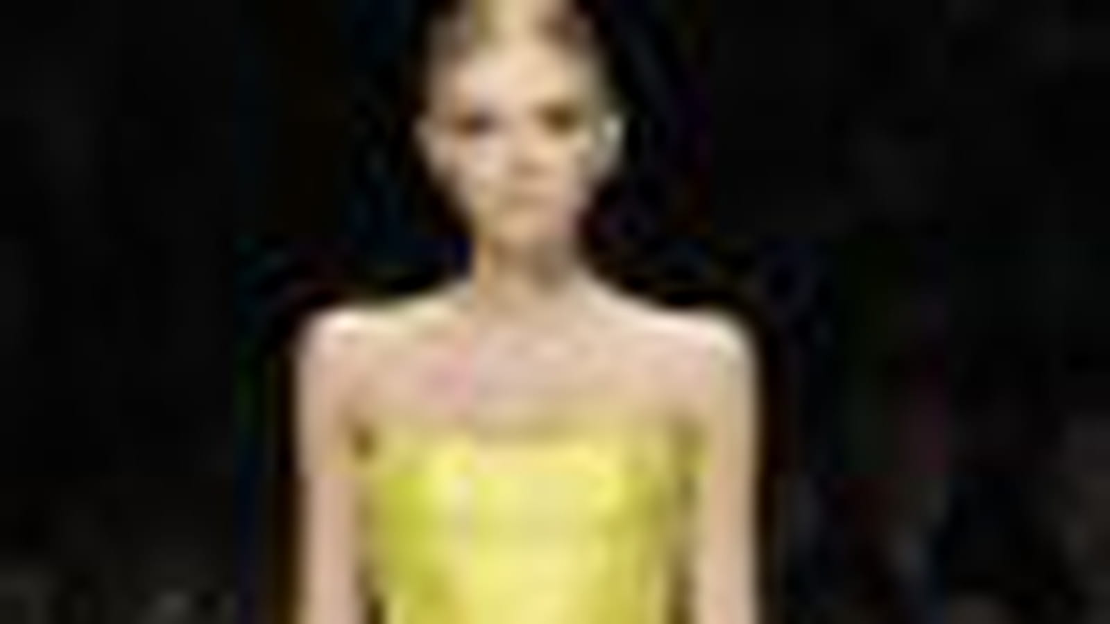 Robe bustier de Versace