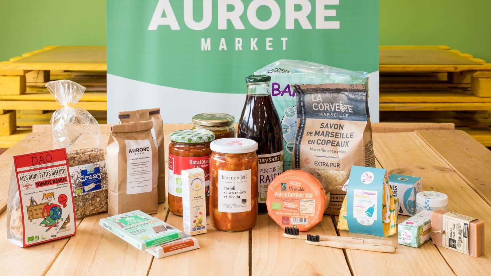 Concept d'Aurore Market