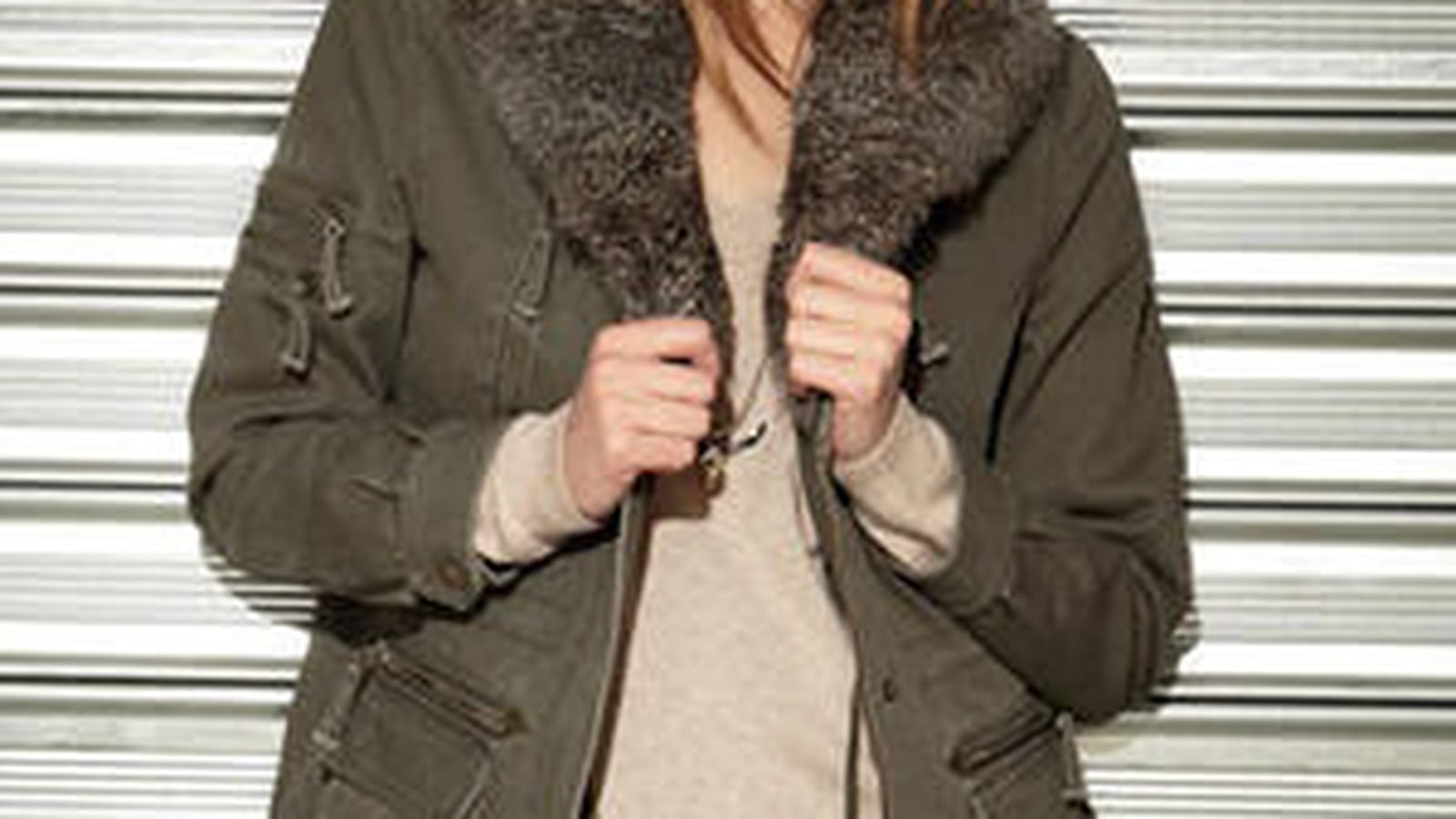 Parka kaki de Bérénice