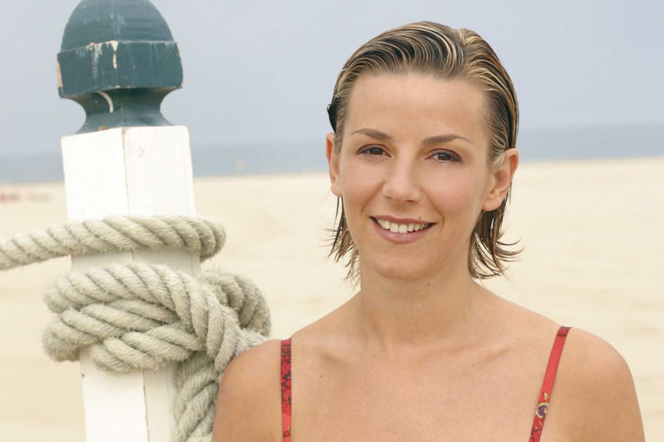 Le wet look de Laurence Ferrari