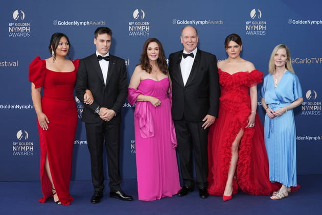 Marie Chevallier, Louis Ducruet, Stepfanie Kramer, Prince Albert, Camille Gottlieb et Melissa Sue Anderson