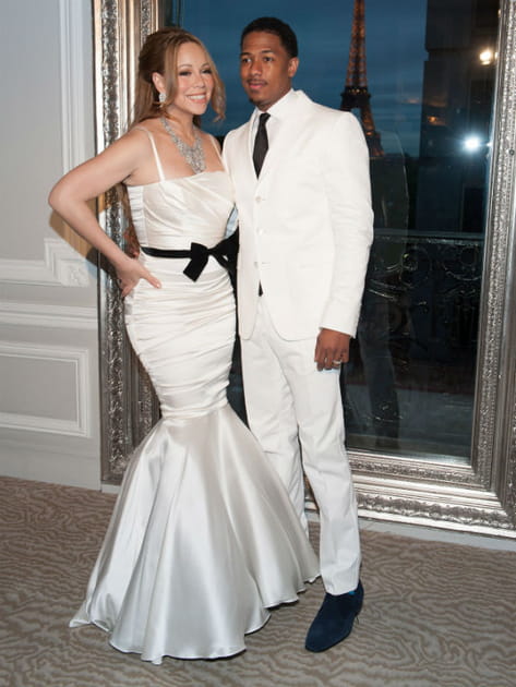 Mariah Carey : la robe cousue sur elle