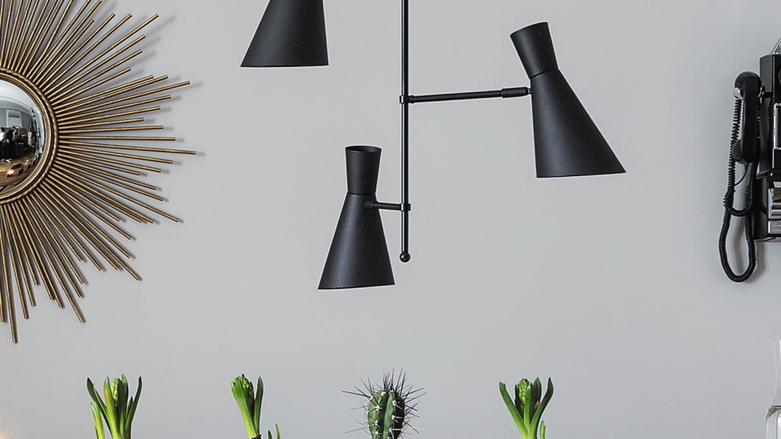 Suspension trois spots Maisons du Monde