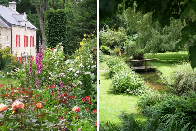 Entre jardin paysager et jardin d'ombre