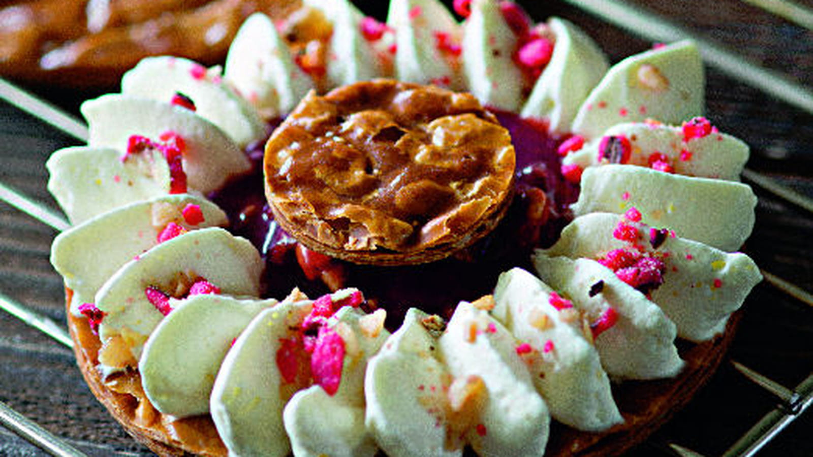 Les tartelettes à la praline d'Alessandra Sublet