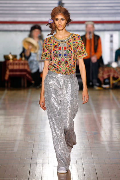 D&eacute;fil&eacute; Ashish printemps-&eacute;t&eacute; 2020