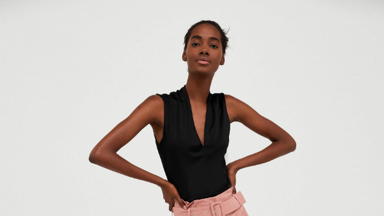 Pantalon ceinturé