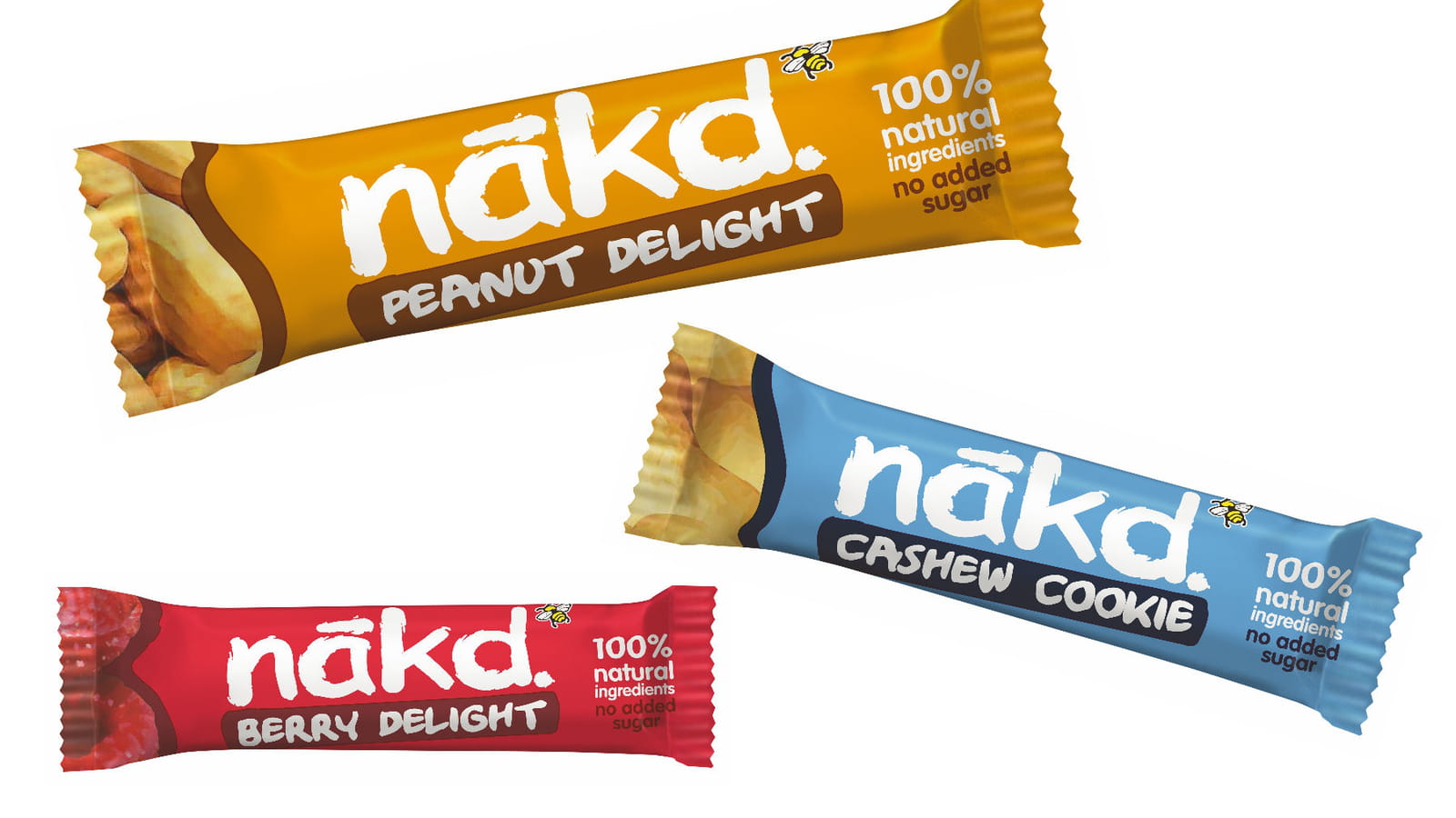 Les barres de fruits et noix de Nakd
