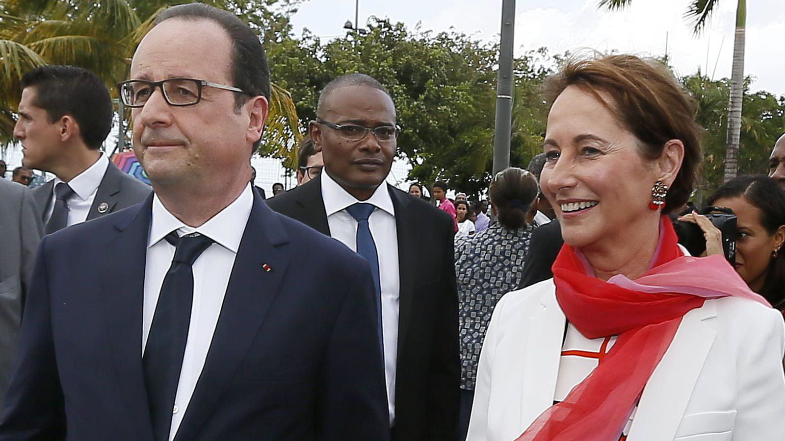François Hollande et Ségolène Royal