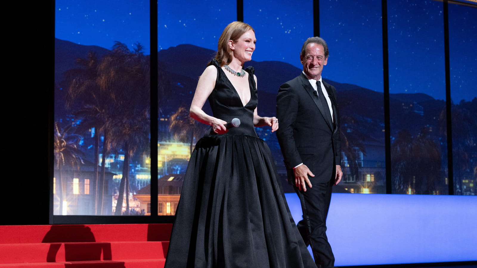 Julianne Moore et Vincent Lindon