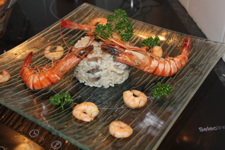 Recette de Risotto aux Gambas