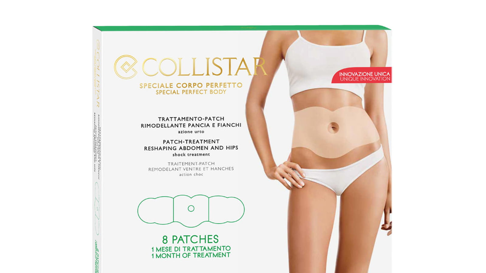 Traitement patch remodelant ventre & hanches Collistar