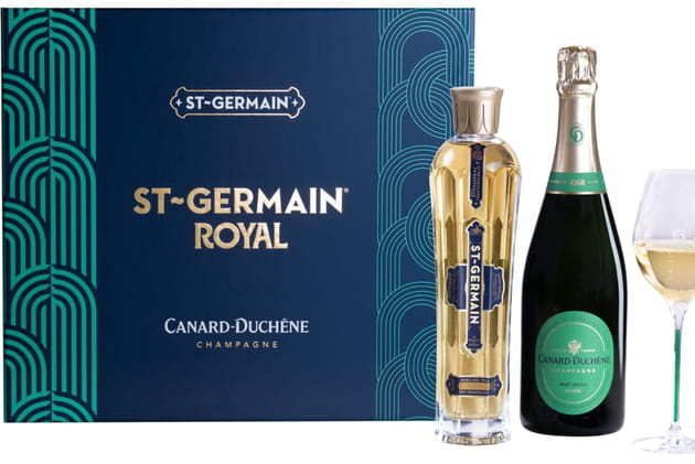 Coffret Champagne x Liqueur St-Germain