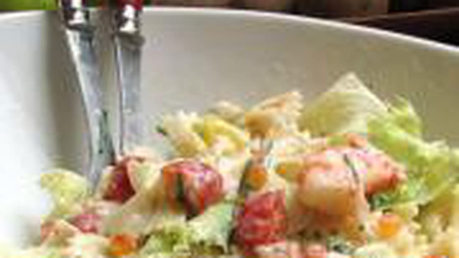 Farfalles aux crevettes