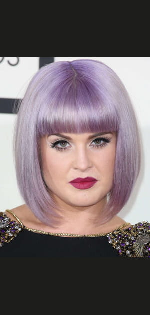 Le carr&eacute; violet de Kelly Osbourne