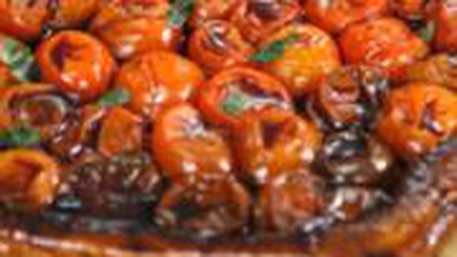 Tatin de tomates cerise