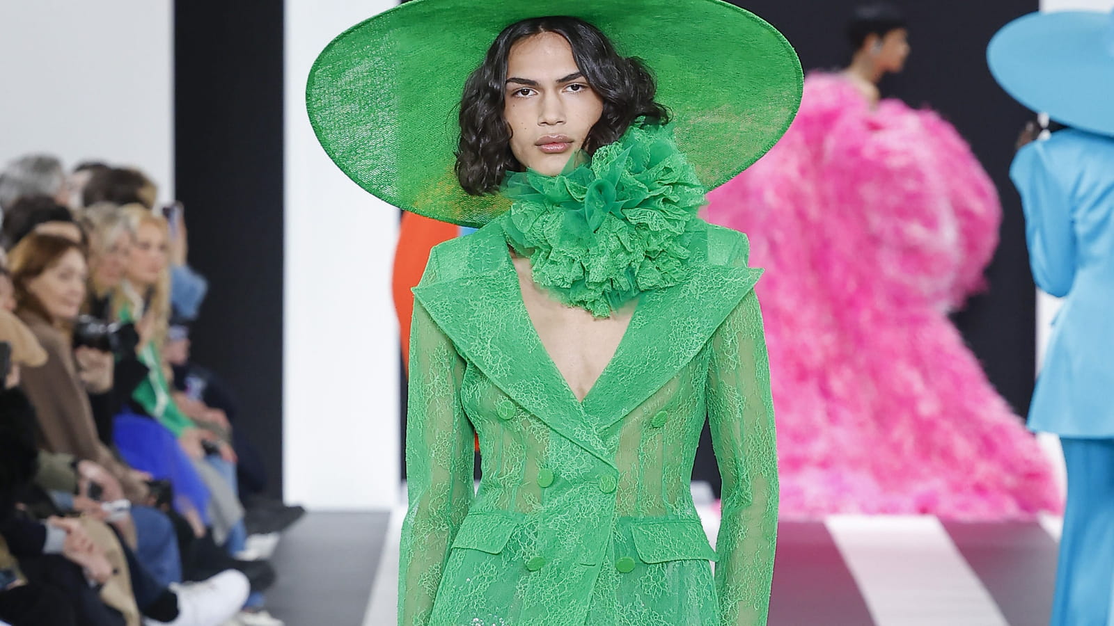 Le show Nina Ricci était l'un des plus spectaculaires de la Fashion week