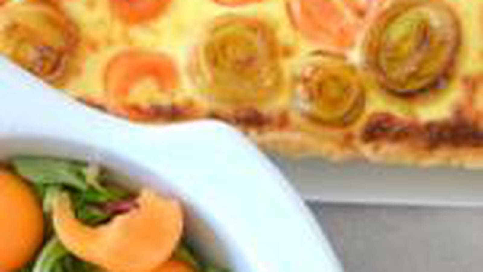 Tarte poireau saumon chèvre frais