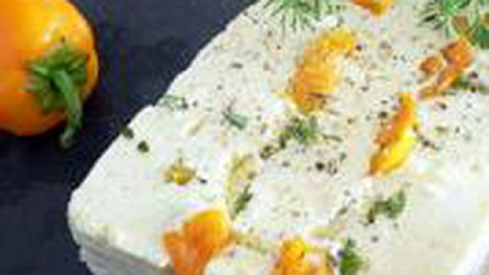 Terrine de brousse aux poivrons doux