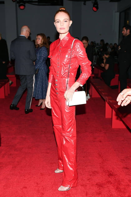 Kate Bosworth au d&eacute;fil&eacute; Calvin Klein