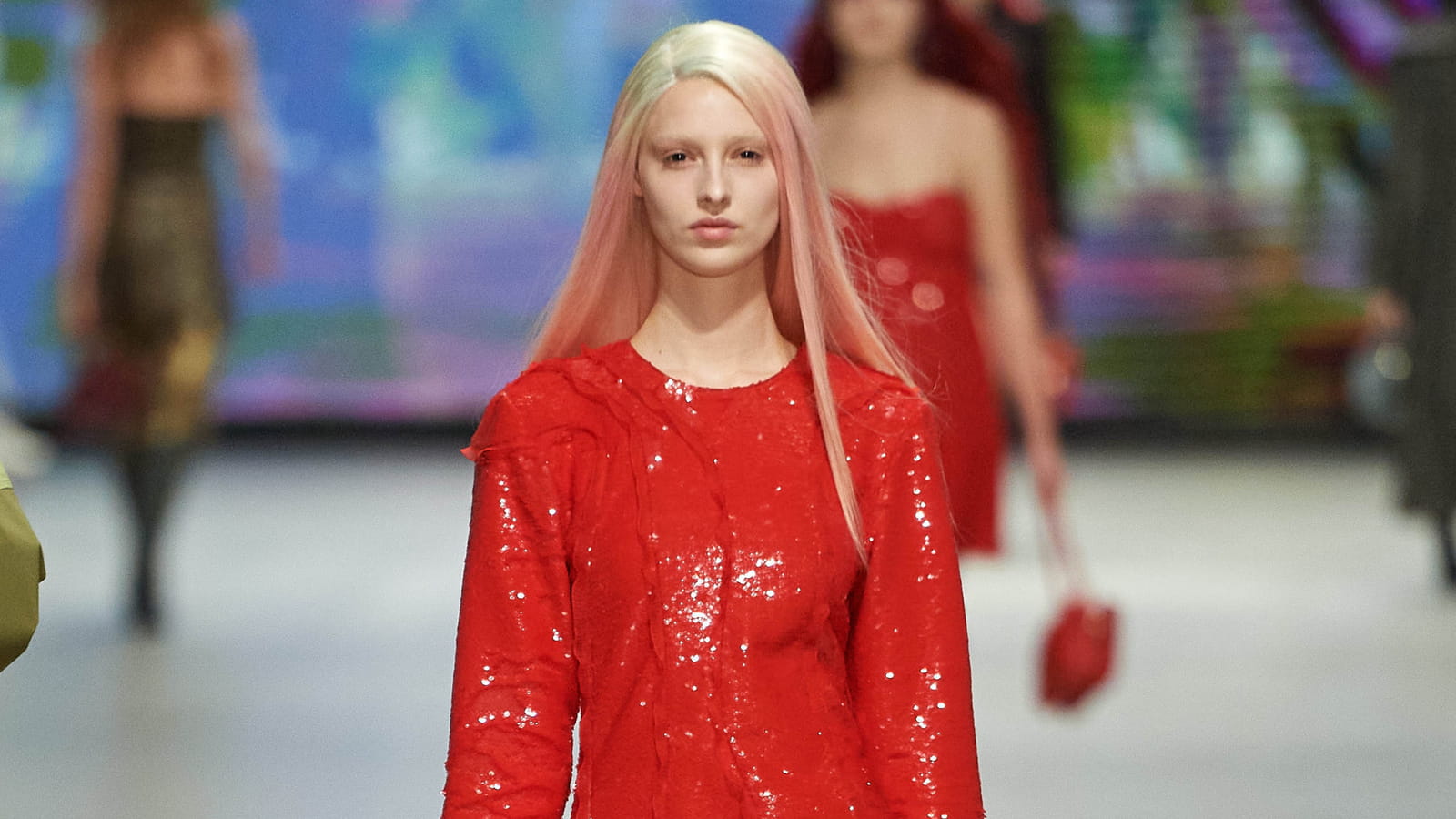 La robe à sequins