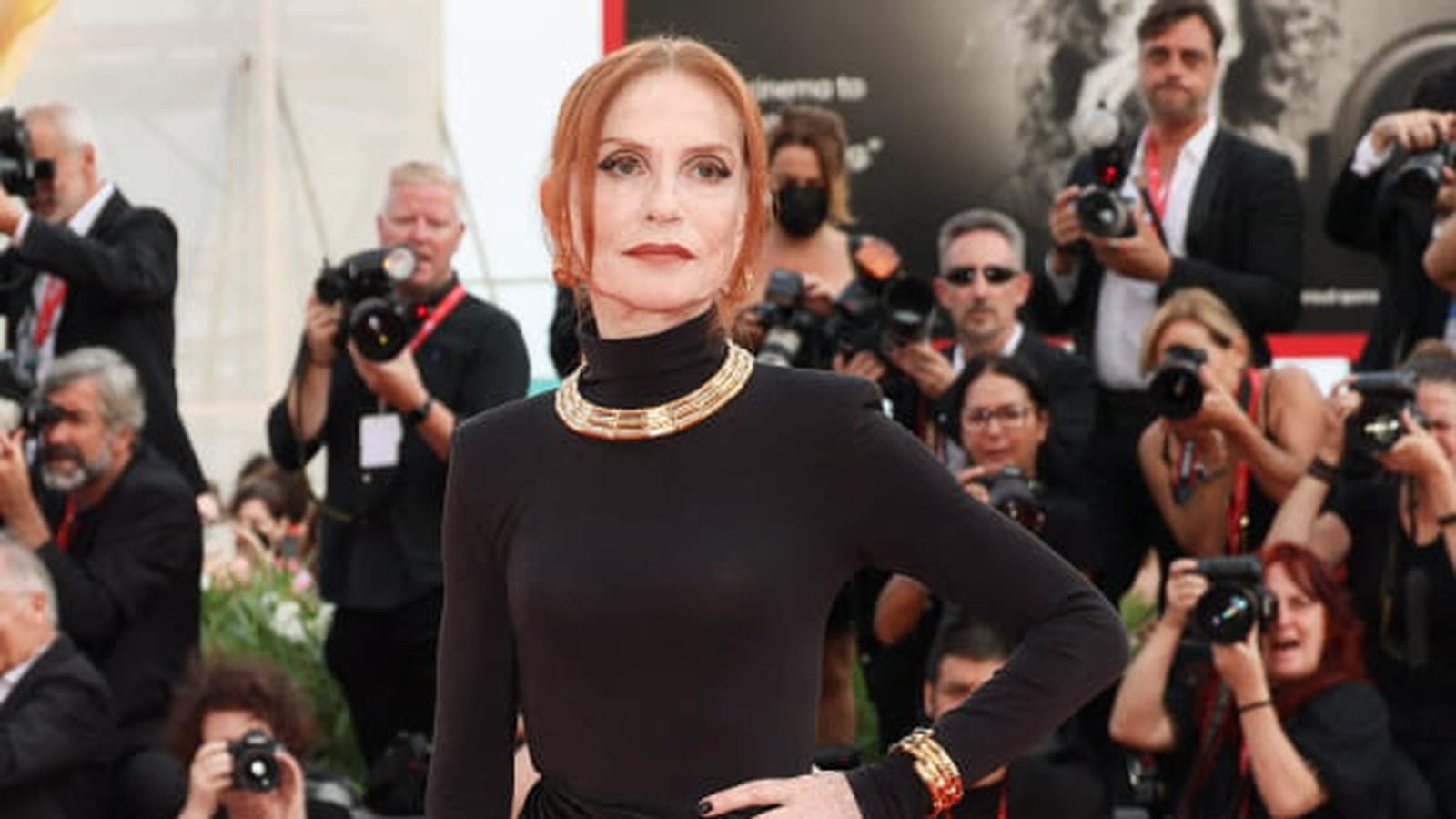 Isabelle Huppert le 3 septembre 2022