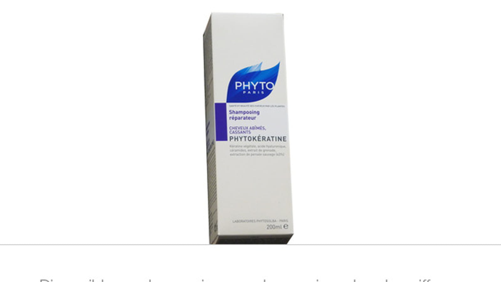 Shampooing Réparateur Phythokératine, Phytosolba