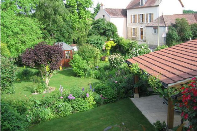 Une vue bien agréable du balcon