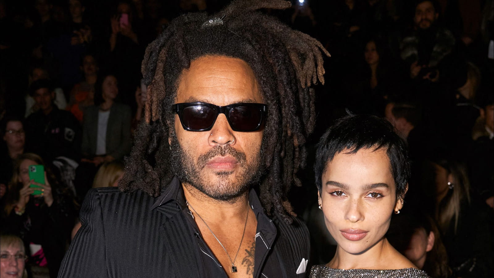 Lenny et Zoe Kravitz
