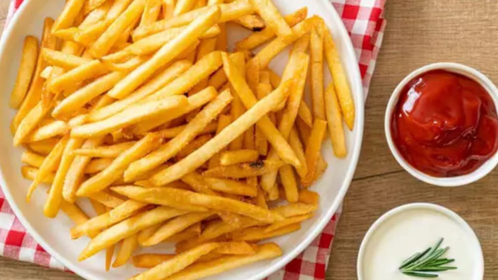 Frites au micro-ondes