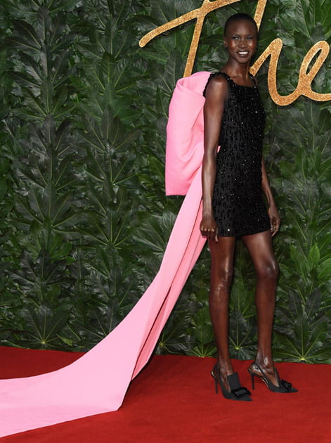 Alek Wek en Stella McCartney