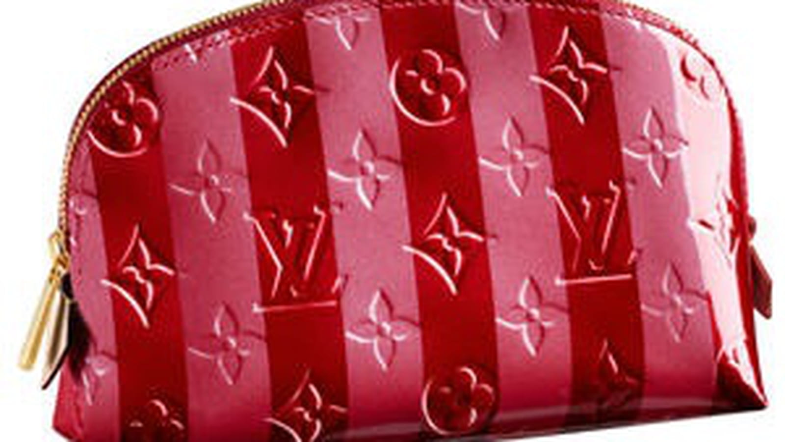 Pochette rayures pomme d'amour de Louis Vuitton