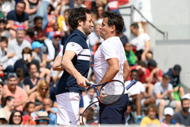 Vianney a affront&eacute; le tennisman fran&ccedil;ais Fabrice Santoro
