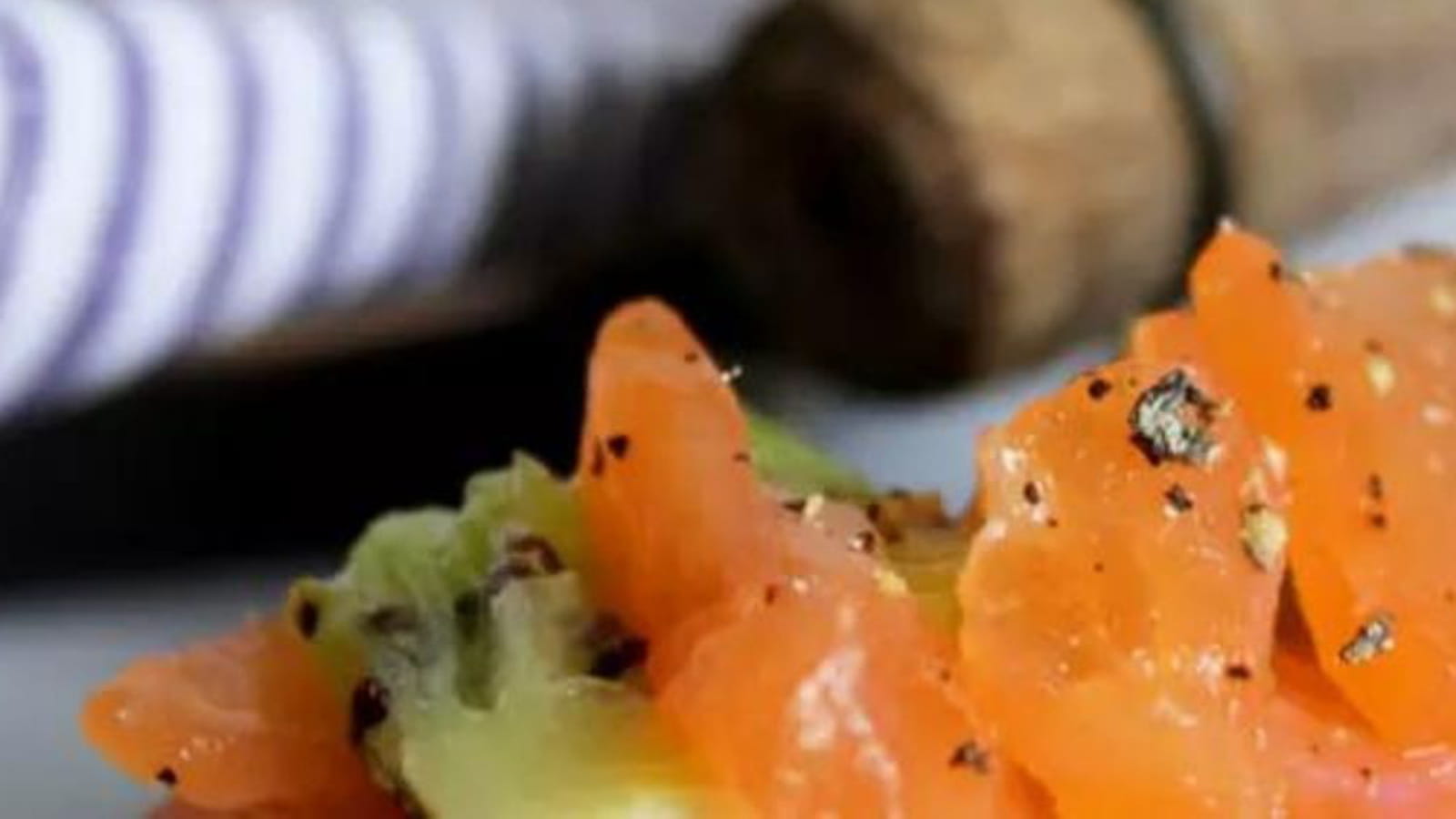 Tartines saumon et kiwi