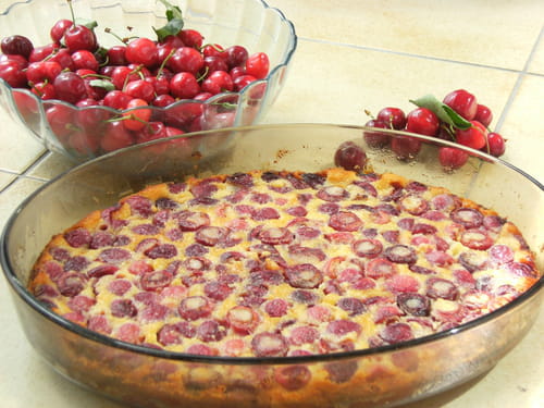Clafoutis cerises traditionnel