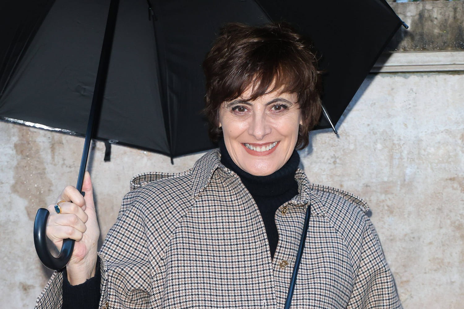Inès de la Fressange found the back -to -school look to promote … from a fridge to his name