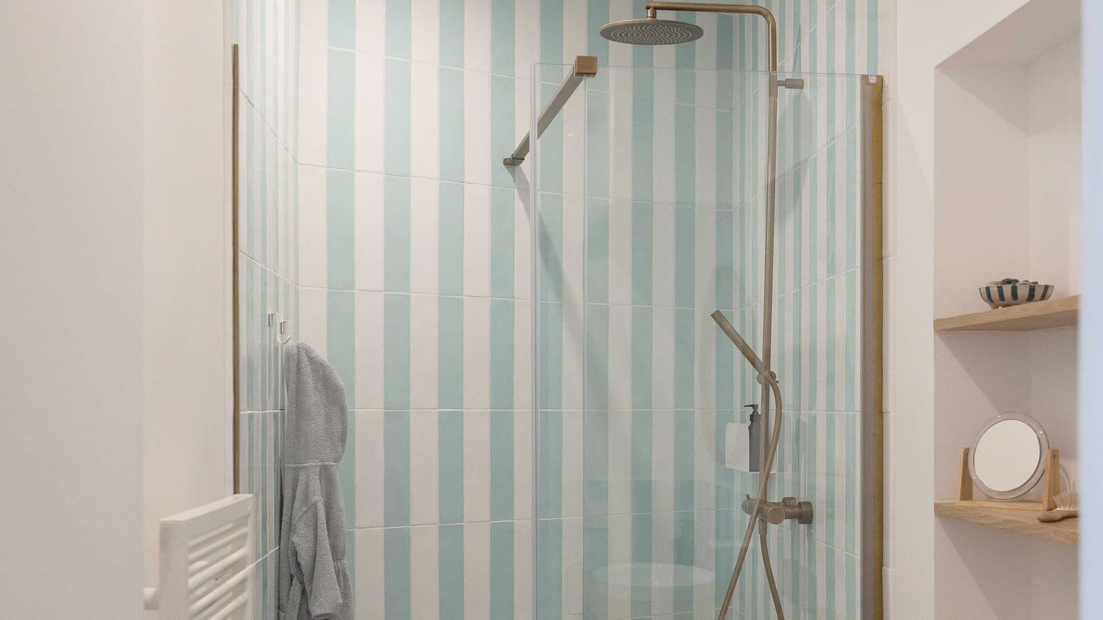 Salle de douche après 
