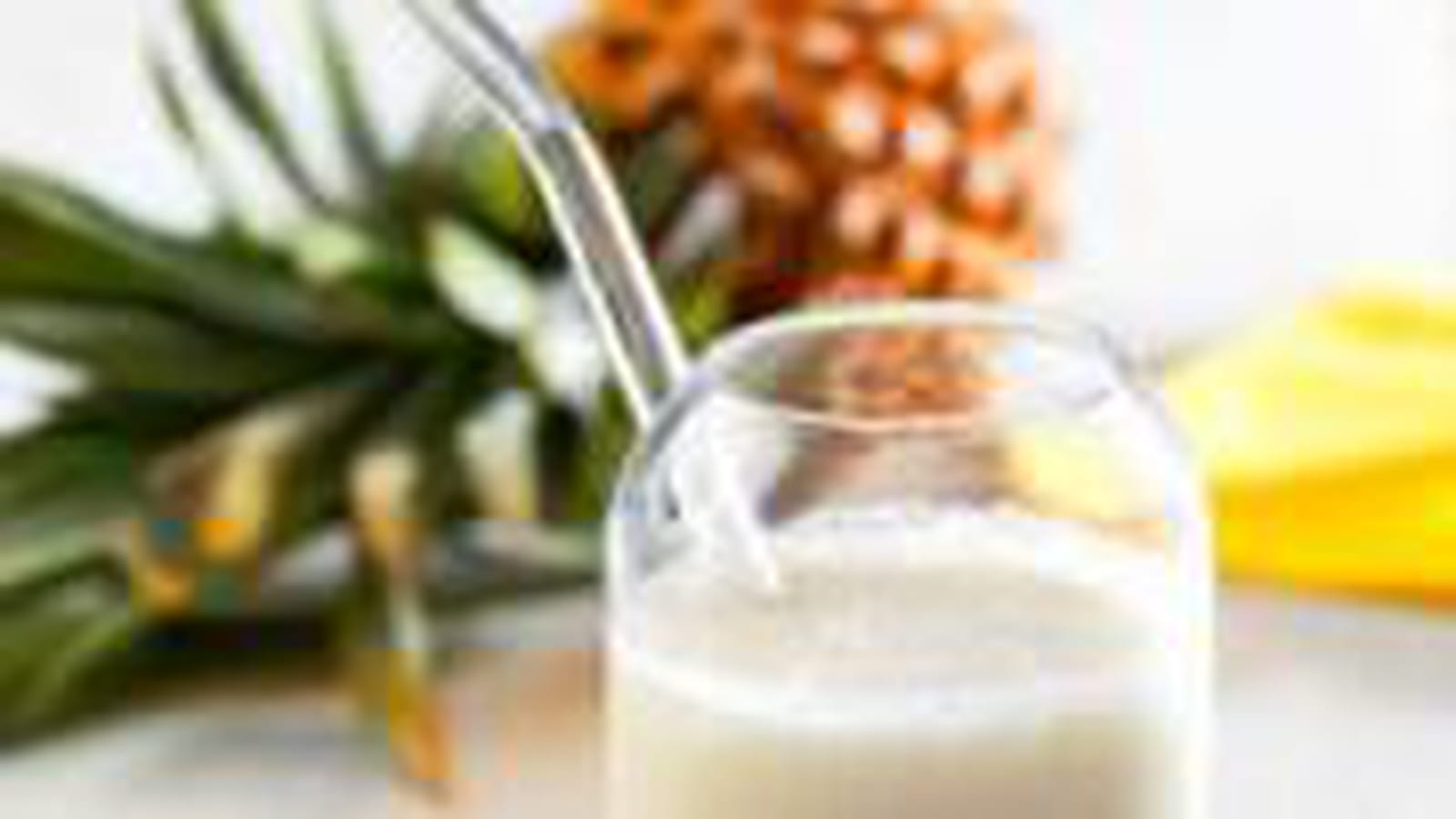 Milk shake ananas-coco