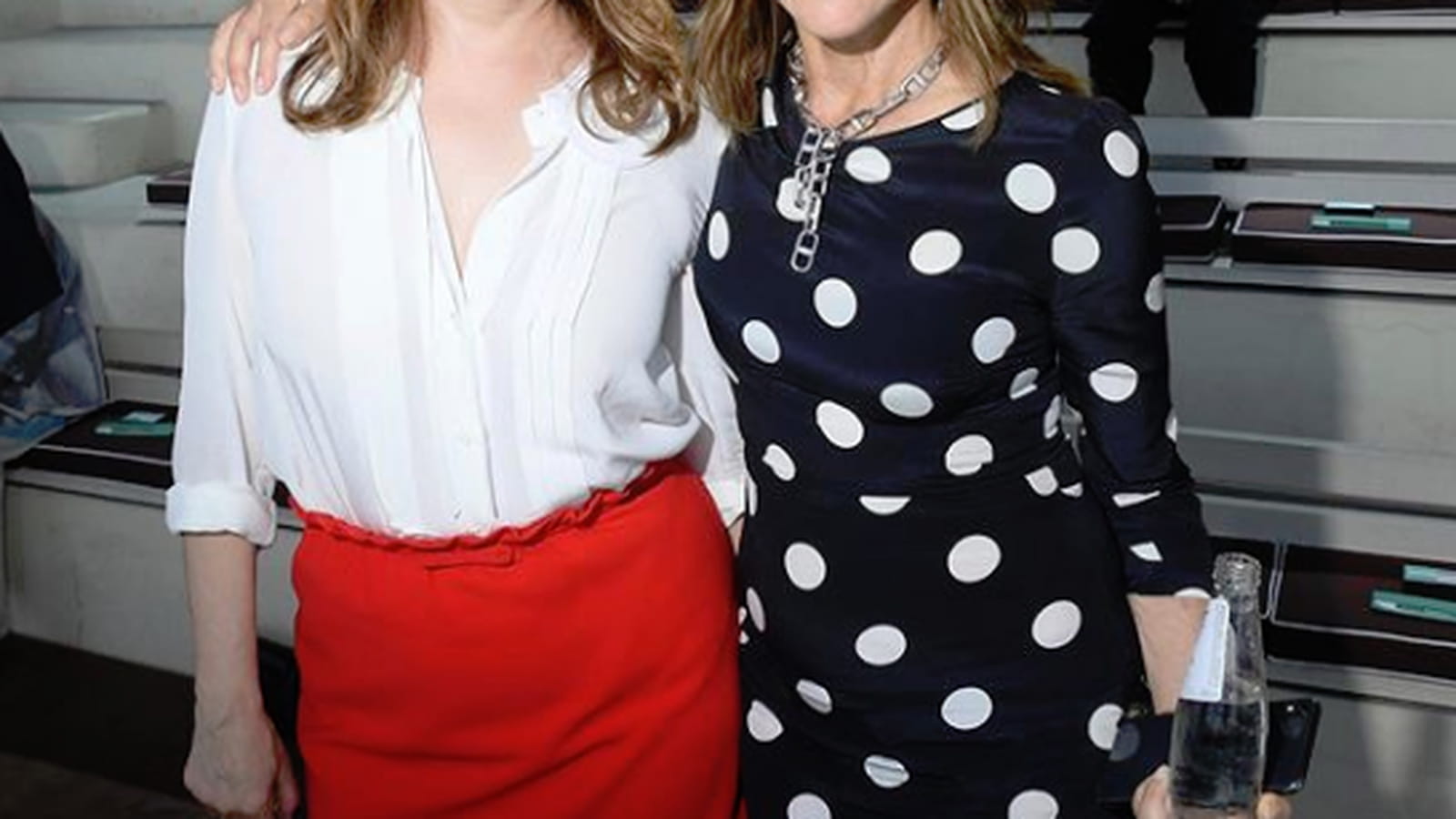 Emmanuelle Seigner et Carine Roitfeld