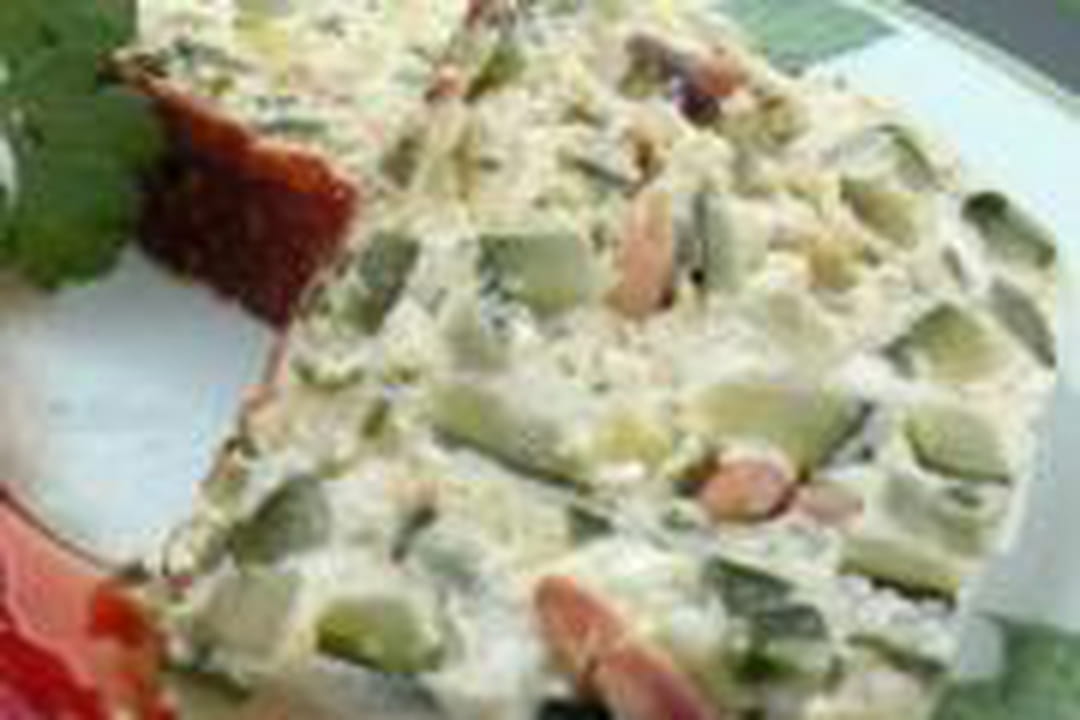 Terrine chèvrecourgette