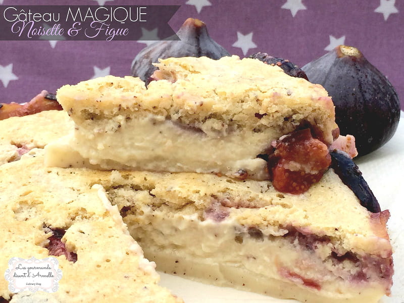 Recette De Gateau Magique Noisette Et Figue