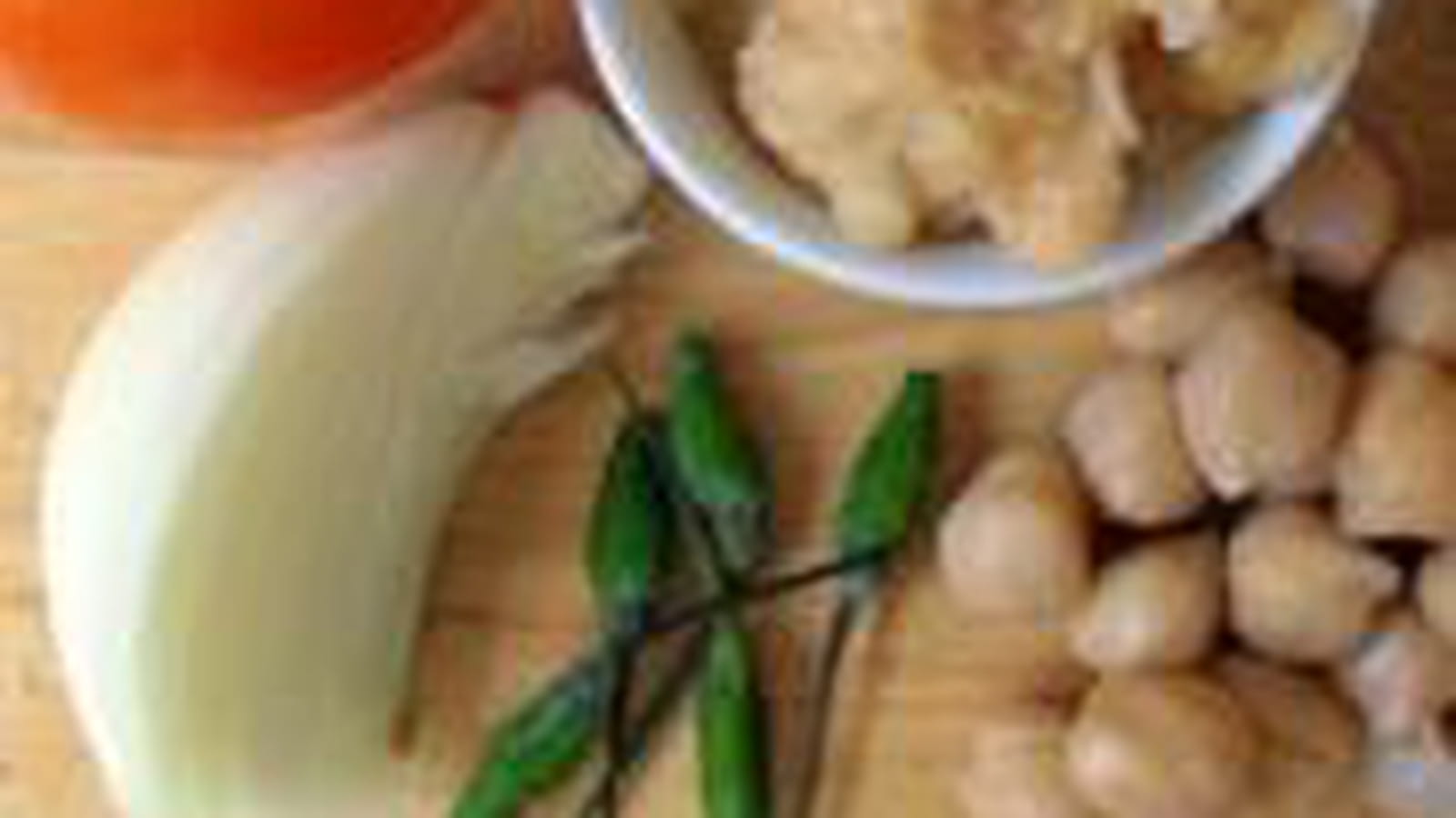 Rougail pois chiche