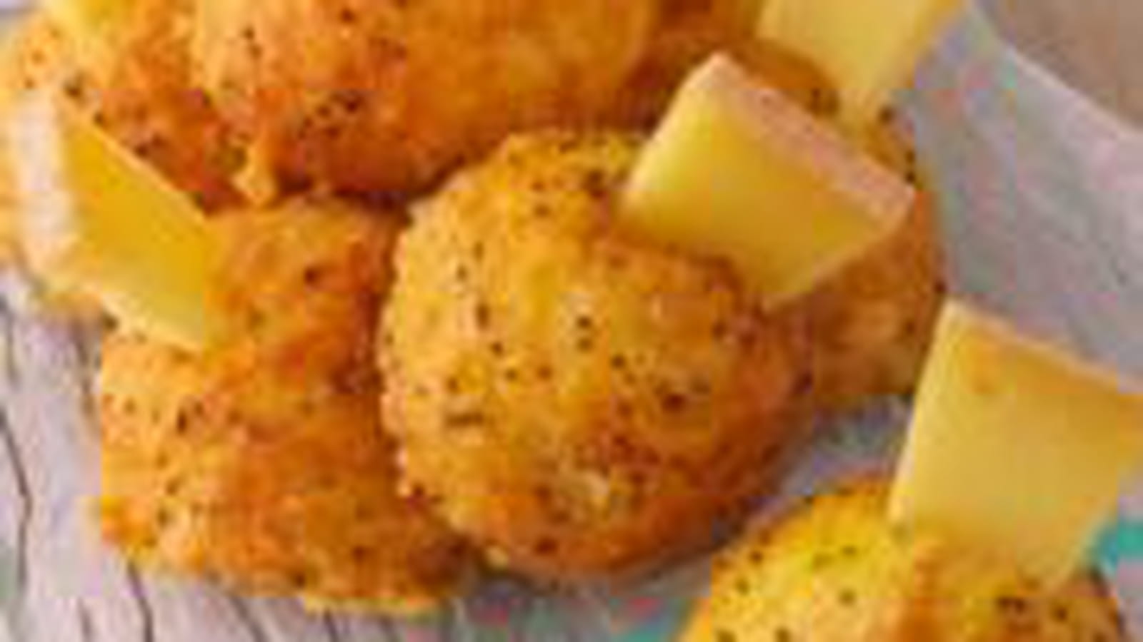 Chouquettes au gruyère
