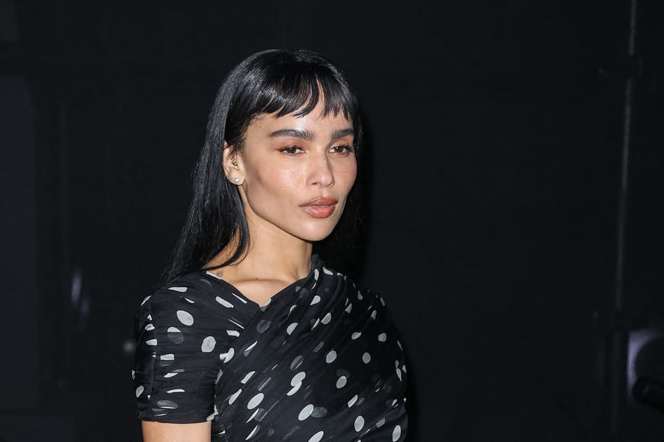 Zo&euml; Kravitz, grandiose avec sa mini frange