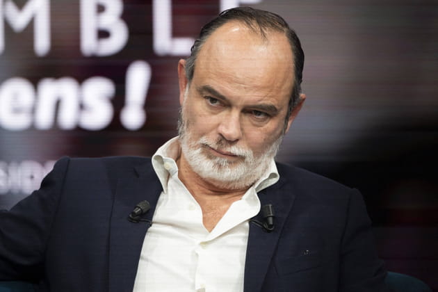 Edouard Philippe en février 2022 à Aubervilliers