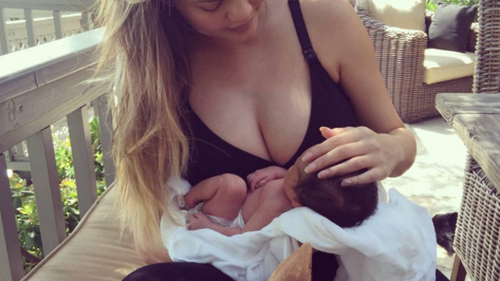Chrissy Teigen et sa fille Luna Simone