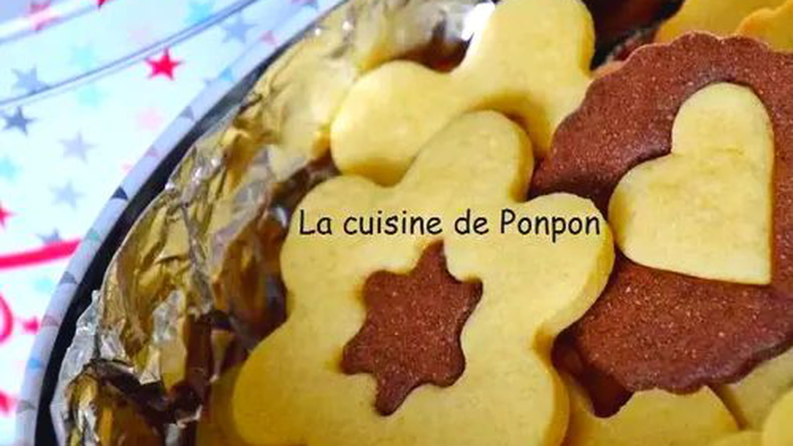 Biscuits vanille-chocolat