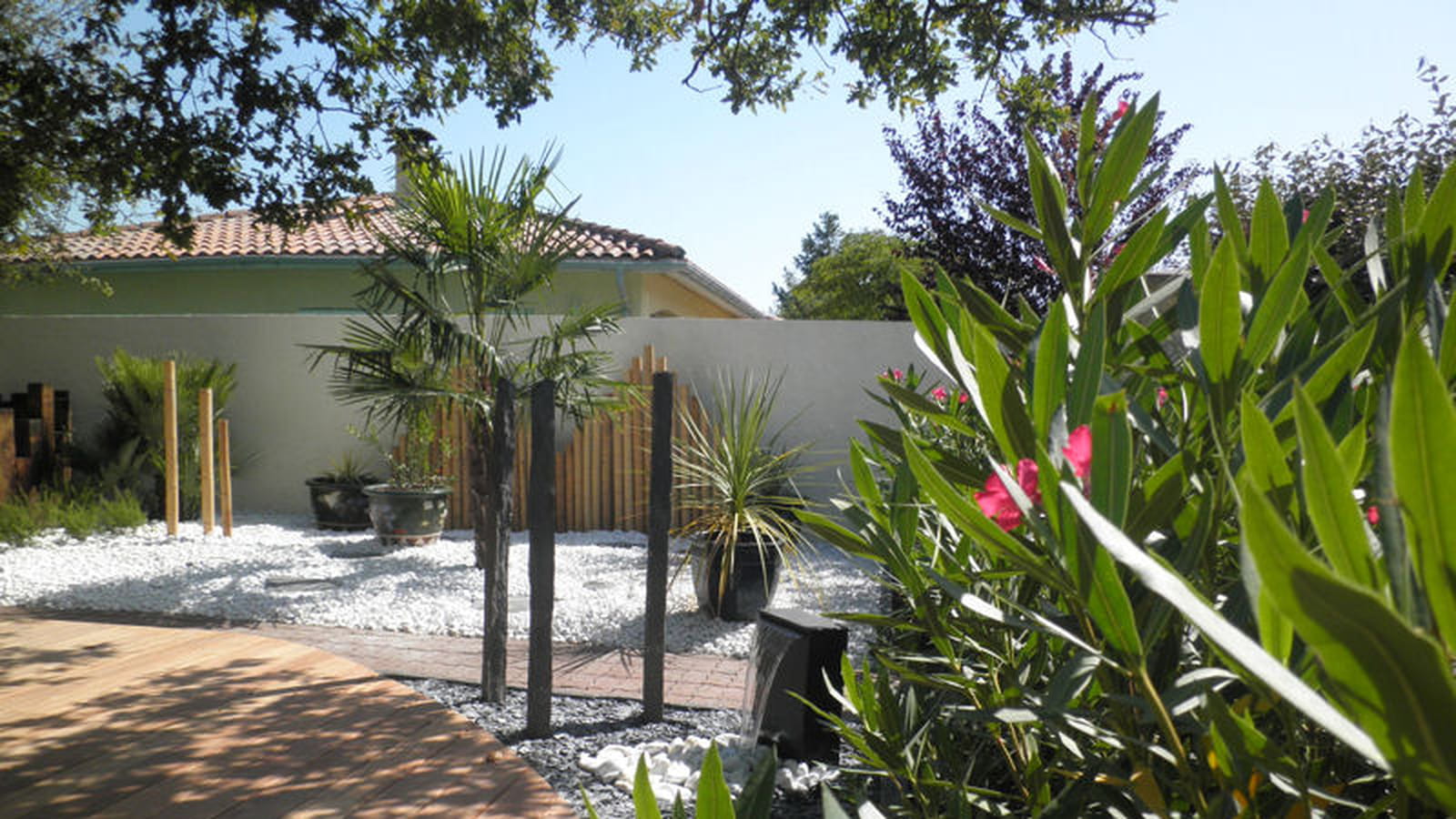 Terrasse en bois composite