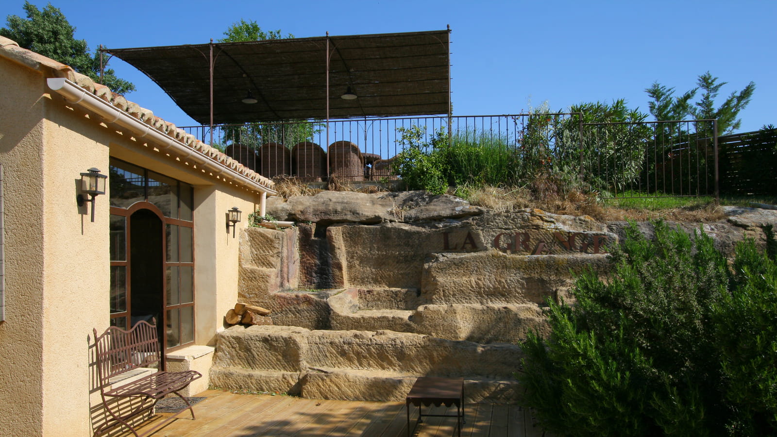 Petite terrasse en bois
