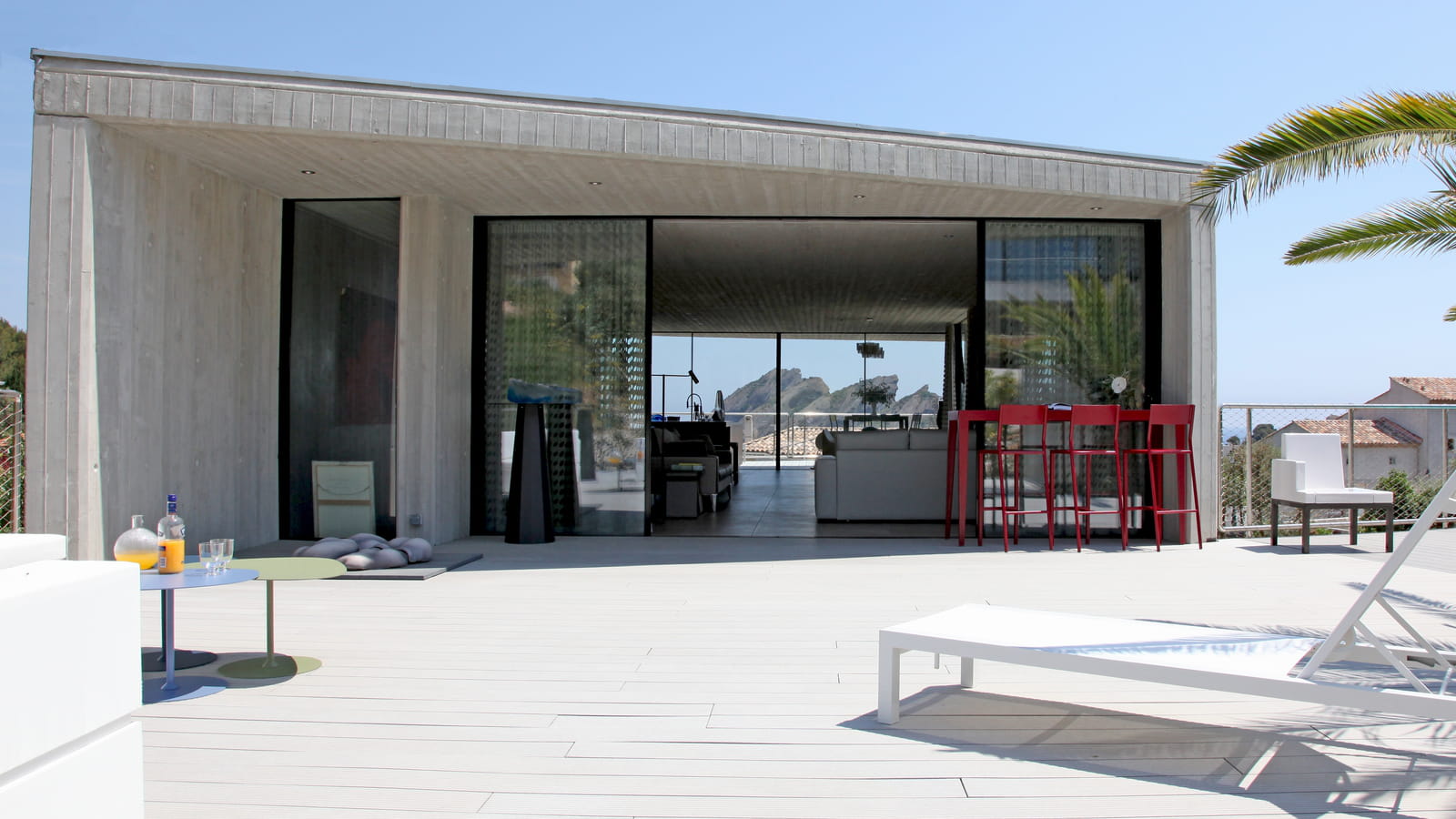 Terrasse d'architecte